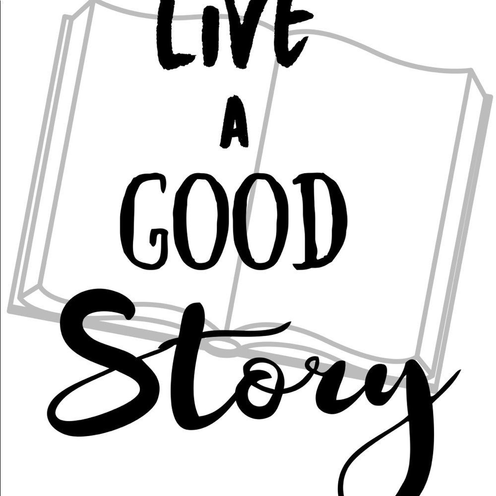 Love a Good Story Print, Inspirational Print, Inspirational Wall Art, Story - Picture 2 of 4